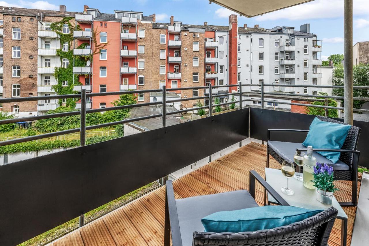 Cityoase Im Zentrum Mit 24-7 Self Check-In, Wlan & Smart Tv Kiel Exterior foto